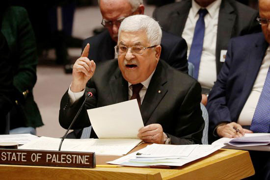الرئيس-محمود-عباس-يلوح-أثناء-حديثة-أمام-مجلس-الأمن