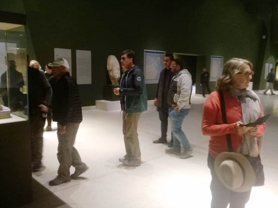 وفود أجنبية تزور متحفا سوهاج ورشيد (1)