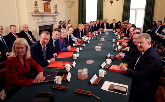 اجتماع رئاسة الوزراء البريطانية