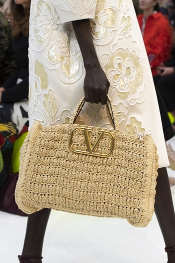 حقيبة من القش Valentino