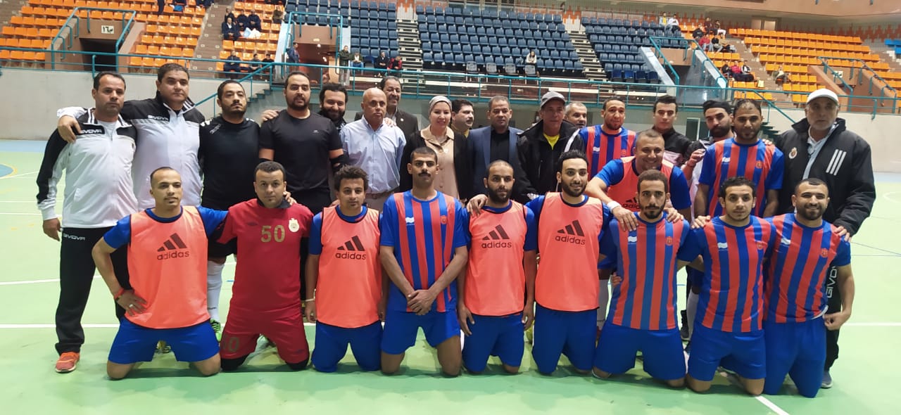فريق وراق الحضر المركز الثالث في بطولة كاس مصر لكرة الصالات  (2)