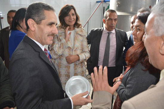 السفيرة نبيلة مكرم وزيرة الدولة للهجرة (6)