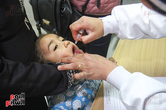 حملة التطعيم ضد مرض شلل الأطفال
