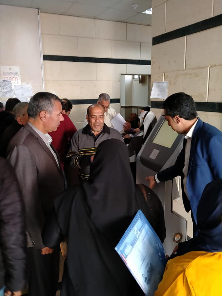 رئيس مدينة طور سيناء يفقد المركز التكنولوجى وتقديم الخدمات المواطنين (2)