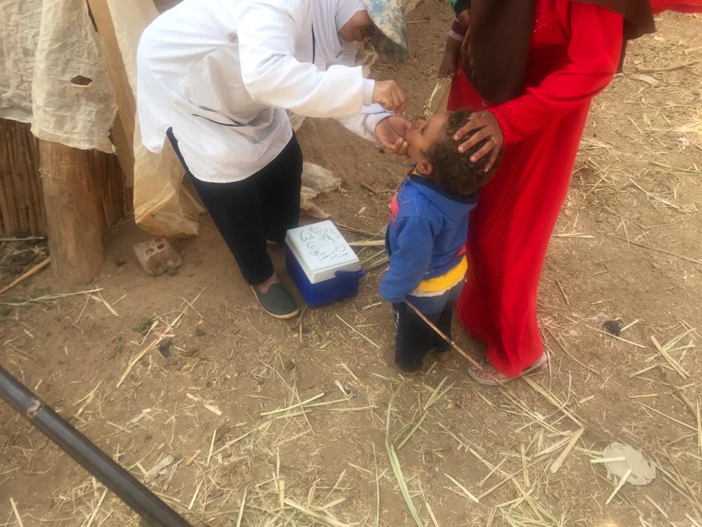 التطعيم ضد شلل الأطفال فى أسوان (5)