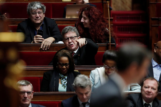 افتتاح نقاش حول مشروع قانون إصلاح معاشات الحكومة الفرنسية في الجمعية الوطنية في باريس