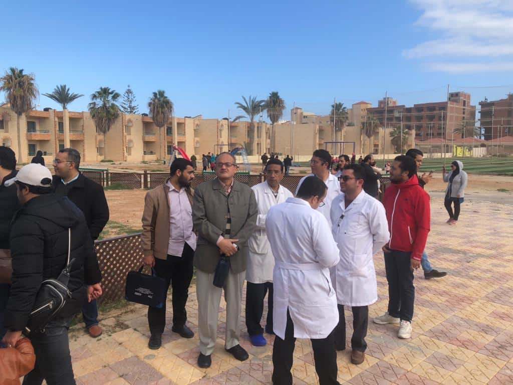 فض معسكر الحجر الصحي  (9)