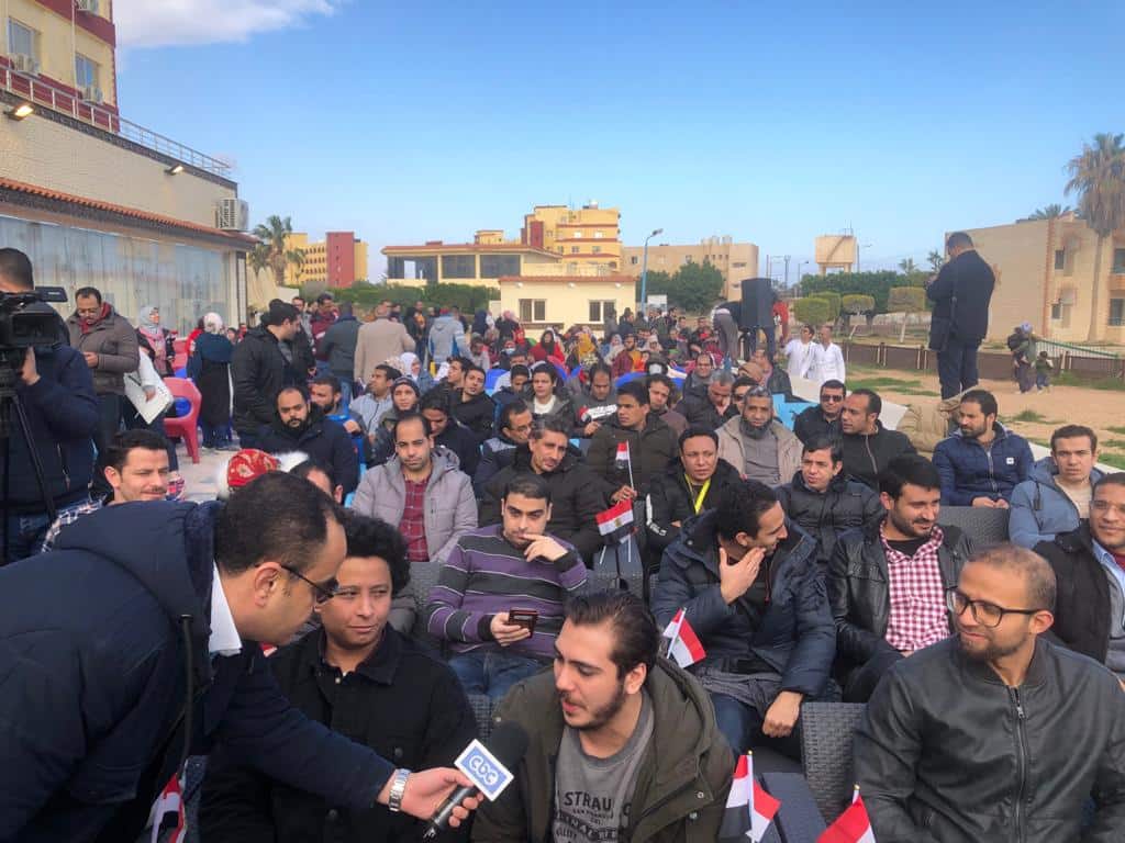 فض معسكر الحجر الصحي  (7)