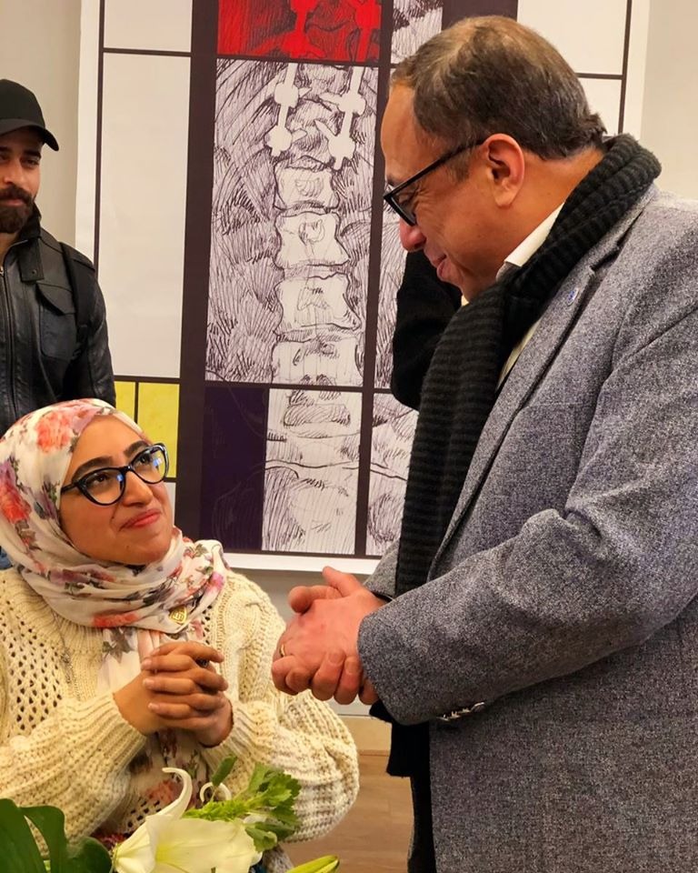 الدكتور أشرف رضا والفنانة أمنية محمد سيد الدكتور أشرف رضا والفنانة أمنية محمد سيد