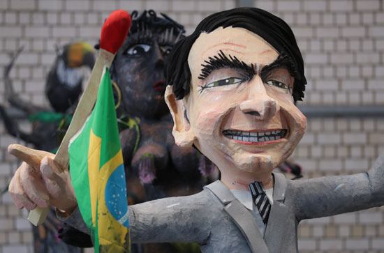 الرئيس البرازيلى بولسونارو