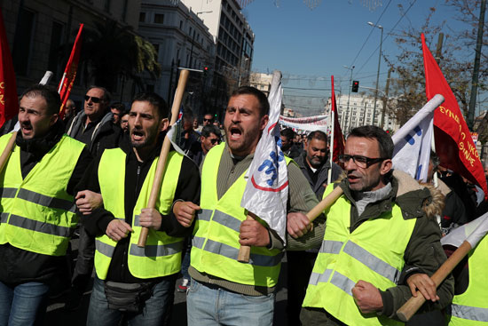 إضراب فى اليونان