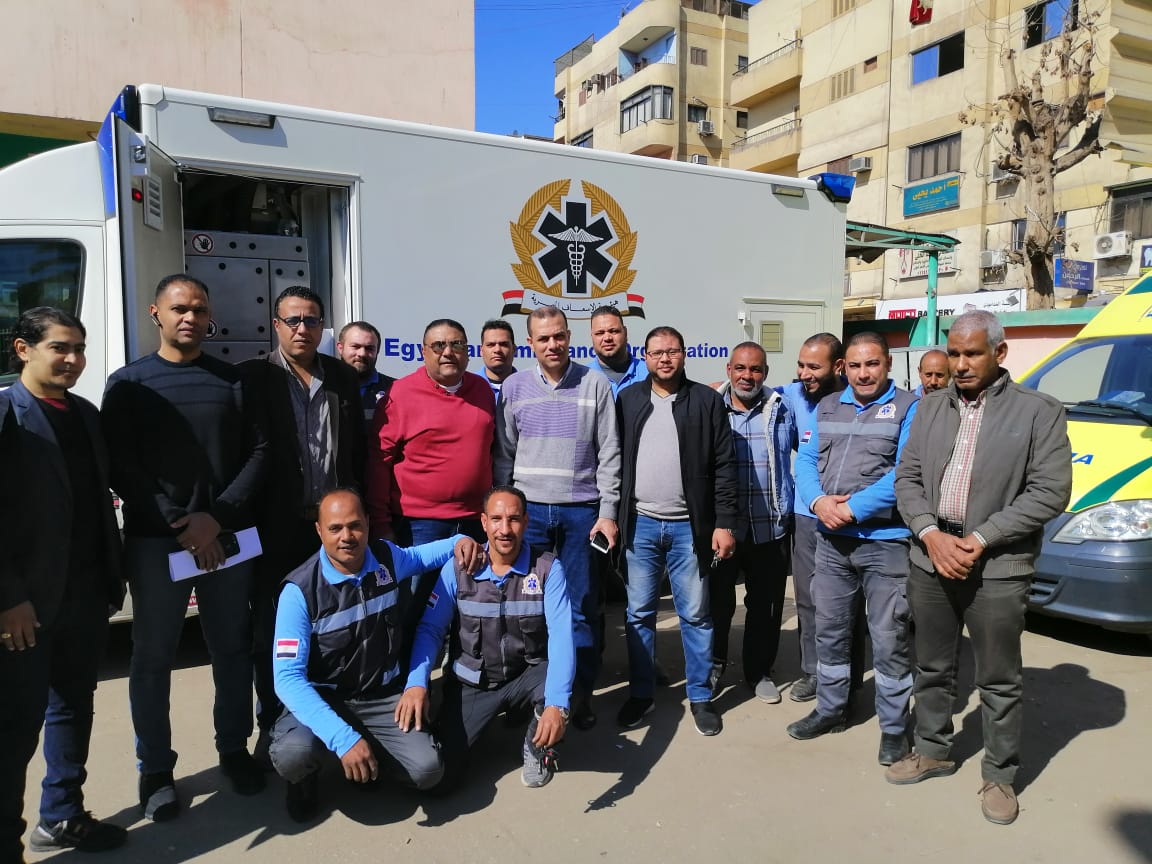 فيديو وصور إسعاف الأقصر وصول 3 سيارات إسعاف ذاتية التعقيم لمكافحة الفيروسات اليوم السابع