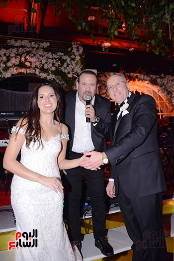  حفل زفاف ابنة وزير الصحة الأسبق (12)