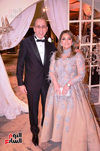  حفل زفاف ابنة وزير الصحة الأسبق (4)