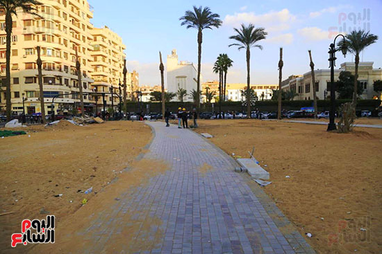 قاعدة مسلة رمسيس الثانى فى ميدان التحرير  (14)