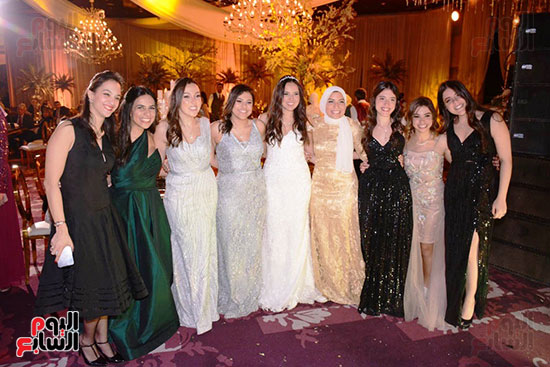  حفل زفاف ابنة وزير الصحة الأسبق (22)