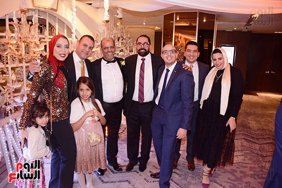 نجوم المجتمع وعدد من الوزراء فى حفل زفاف ابنة وزير الصحة الأسبق