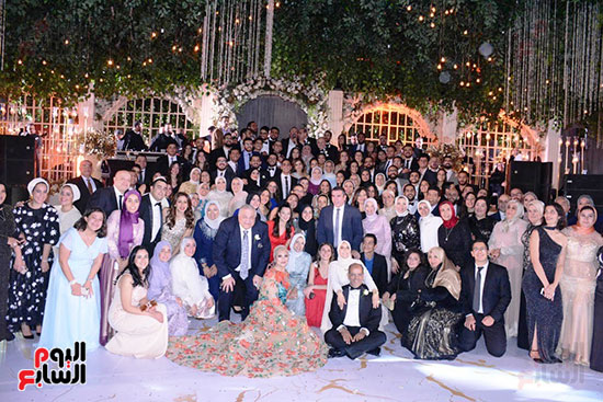  حفل زفاف ابنة وزير الصحة الأسبق (5)