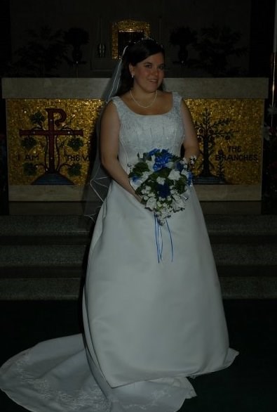 تزوجت ريبيكا بوكارد عام 2008 ولم تكن فساتين زفاف ديزني موجودة