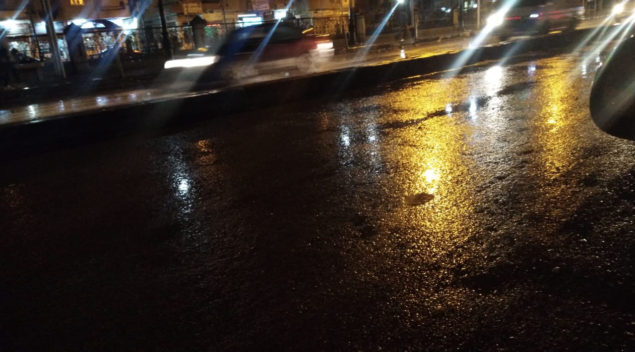  أمطار غزيرة على مدن وقرى كفر الشيخ  (2)