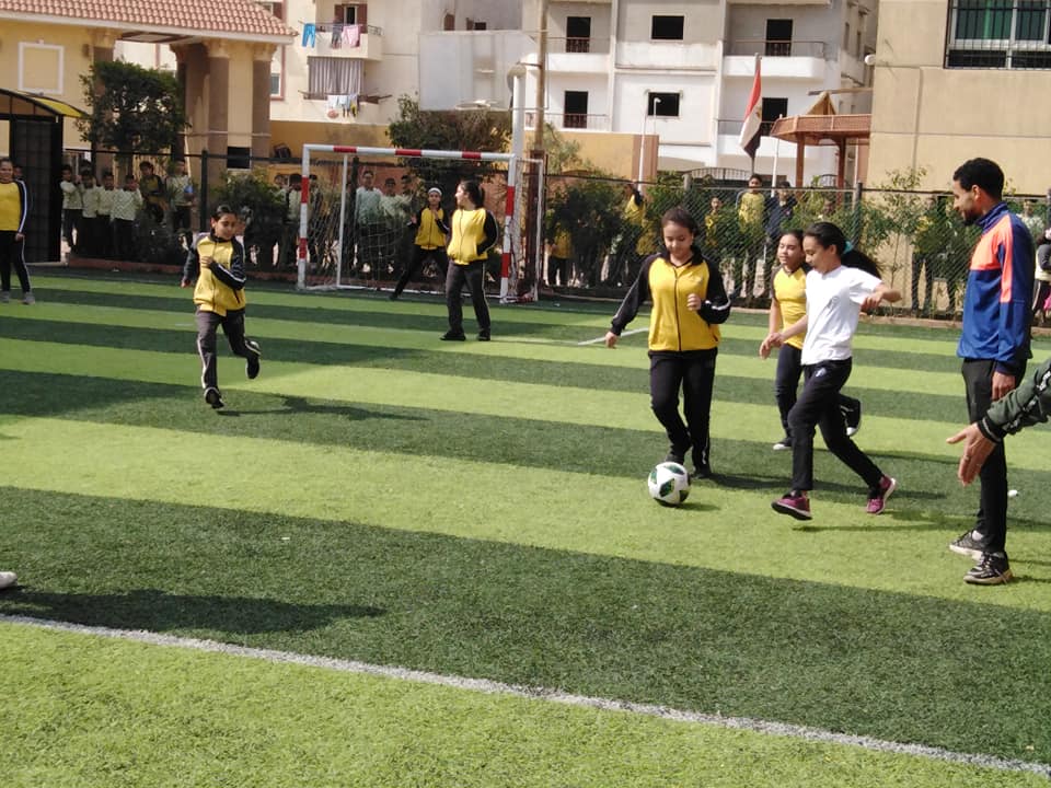 دورى كرة القدم النسائية بين طلاب المدارس بالقليوبية (5)