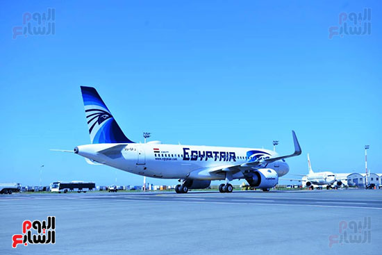 مصر للطيران تستقبل الطائرة الرابعة من طراز الإيرباص A320 neo  (1)