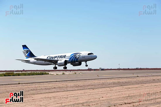 مصر للطيران تستقبل الطائرة الرابعة من طراز الإيرباص A320 neo  (3)