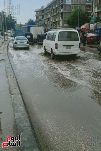 مياه الأمطار بشوارع القليوبية (4)