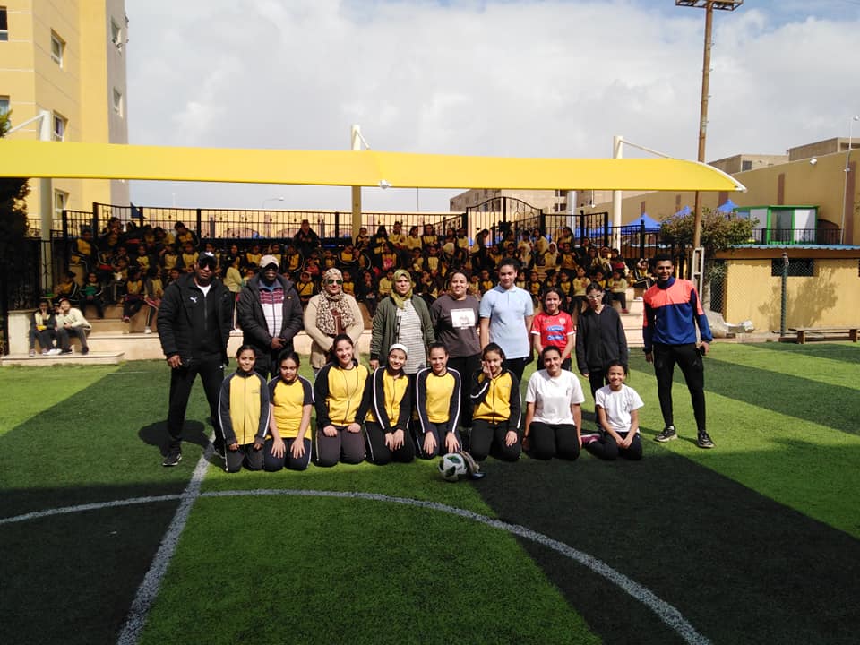 دورى كرة القدم النسائية بين طلاب المدارس بالقليوبية (7)