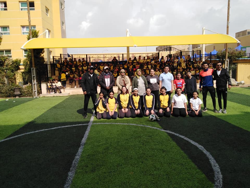 دورى كرة القدم النسائية بين طلاب المدارس بالقليوبية (3)