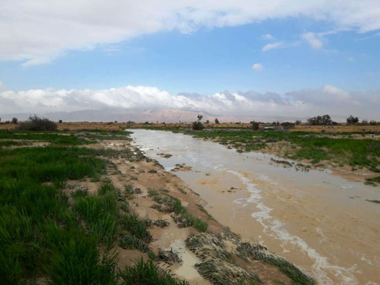 مخرات-السيول-فى-شمال-سيناء