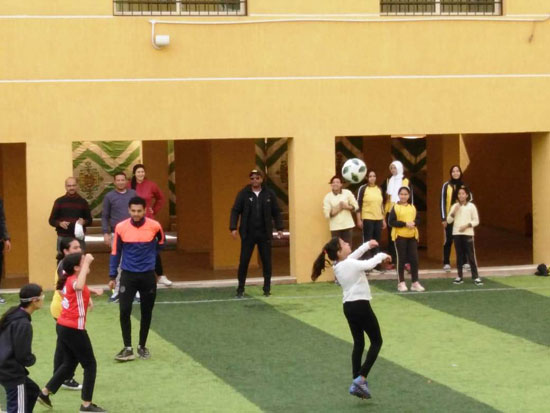 أول دورى لكرة القدم النسائية بين طلاب المدارس (8)