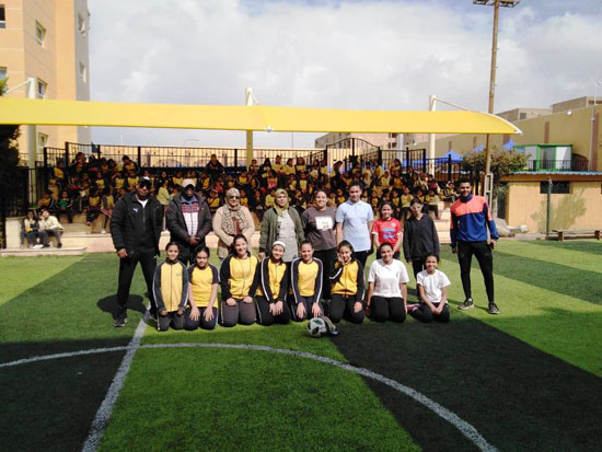 أول دورى لكرة القدم النسائية بين طلاب المدارس (27)