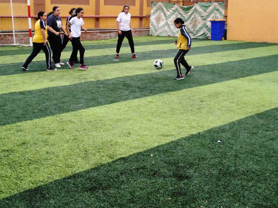 أول دورى لكرة القدم النسائية بين طلاب المدارس (6)