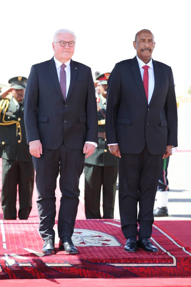 رئيس ألمانيا الاتحادية يصل الخرطوم فى زيارة يومين (2)