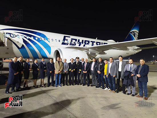  الطائرة الرابعة إيرباص A320neo تصل مطار القاهرة (5)