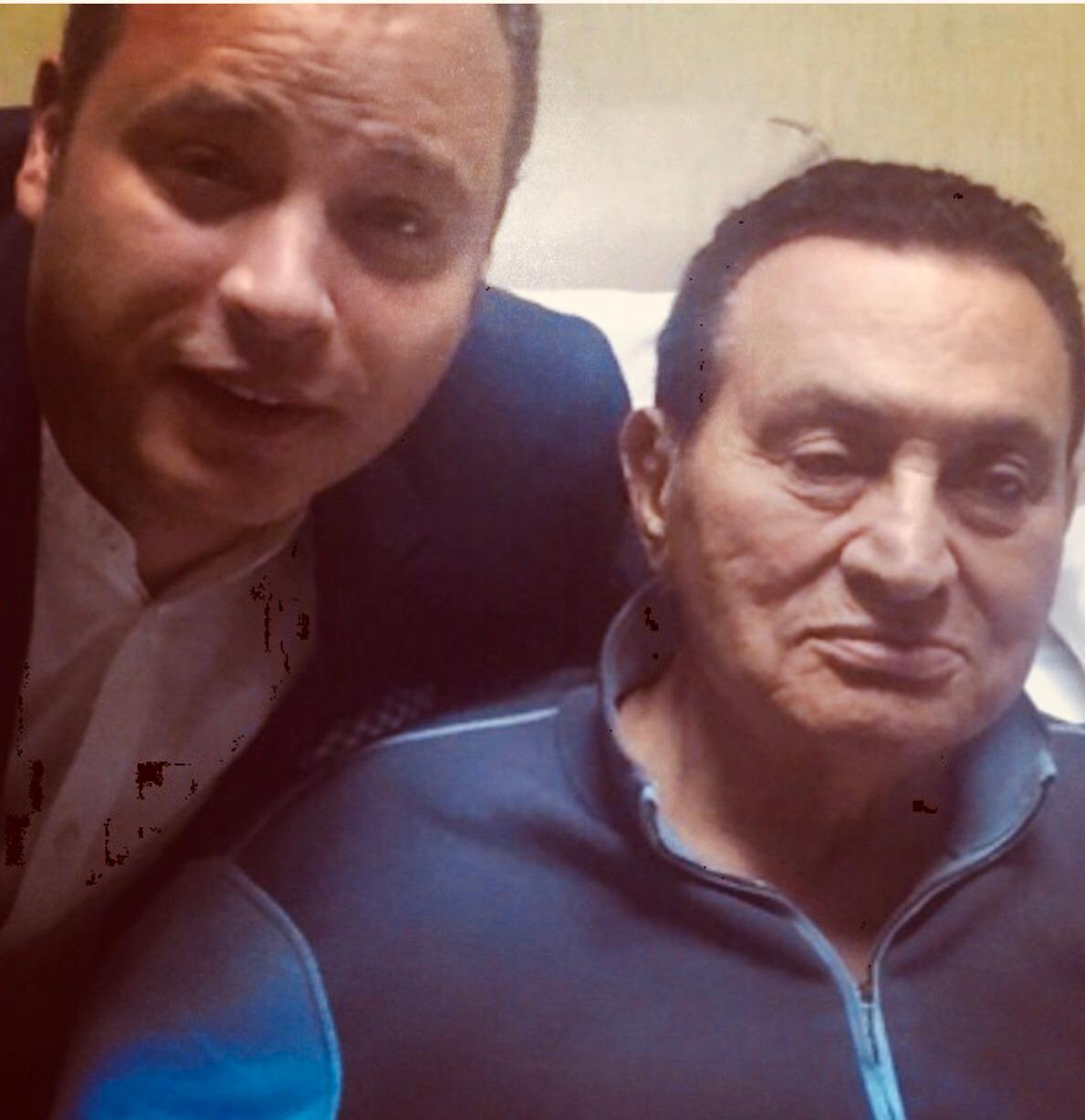 تامر عبد المنعم والرئيس الأسبق حسني مبارك