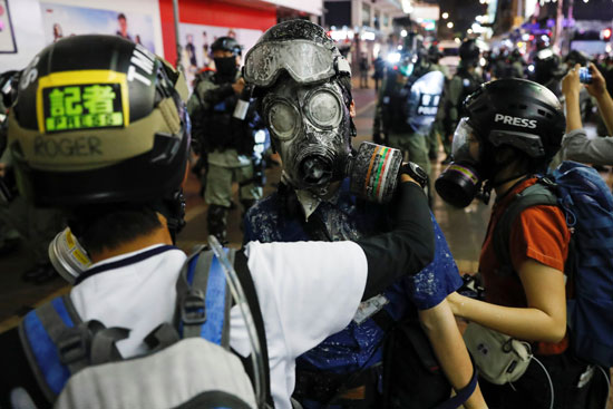 العنف فى هونج كونج
