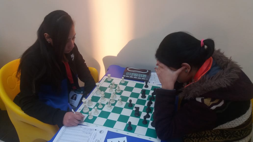 طالبات جامعة المنيا تنافس بـالشطرنج والطالبة المثالية فى أسبوع فتيات الجامعات (7)