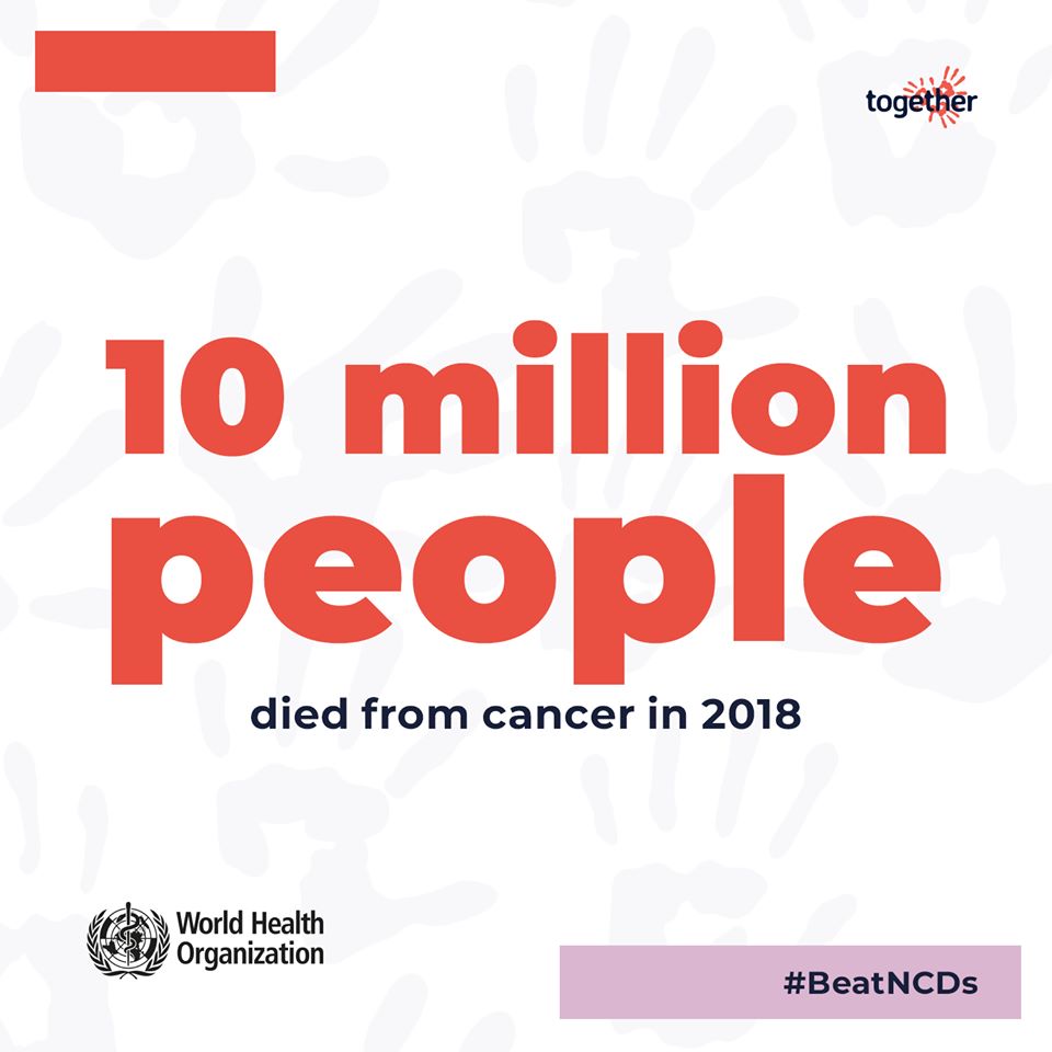 10 مليون وفاة بسبب السرطان فى 2018