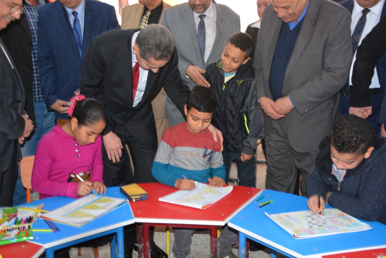 افتتاح مدرسة مؤسسة صبحي زيدان