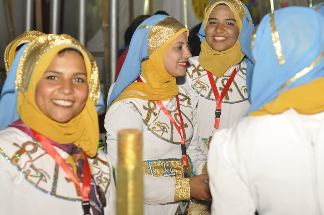 جامعة المنيا تحصد 3 كؤوس و14 ميدالية فى أسبوع فتيات الجامعات بالفيوم (9)