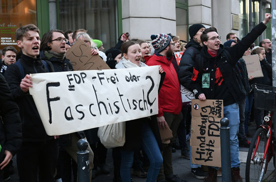 مظاهرات فى برلين