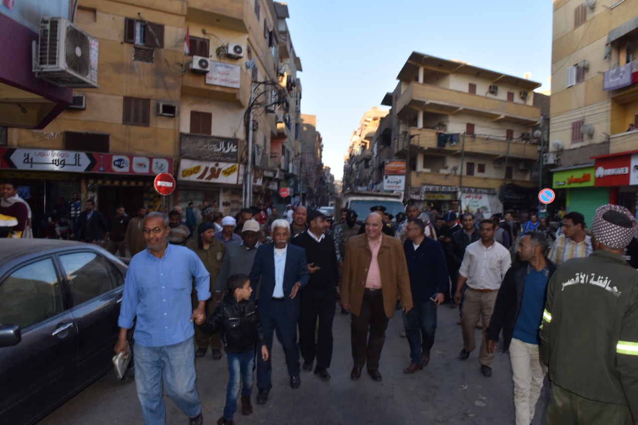 ضبط وتحرير 154 محضر وإزالة إدارية في حملة لإزالة التعديات ورفع الإشغالات بمدينة الأقصر (2)