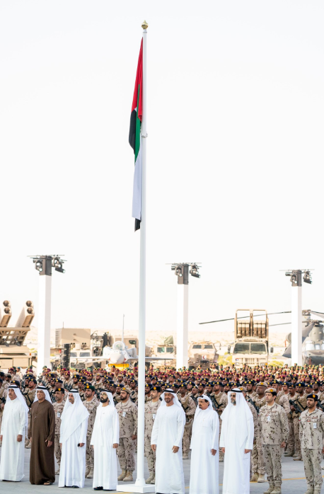 الاحتفاء بالجنود الاماراتيي