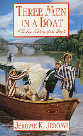 ثلاث رجال في قارب