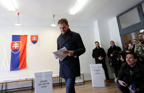 الانتخابات البرلمانية فى سلوفاكيا
