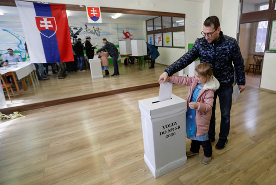 انتخابات البرلمان فى سلوفاكيا