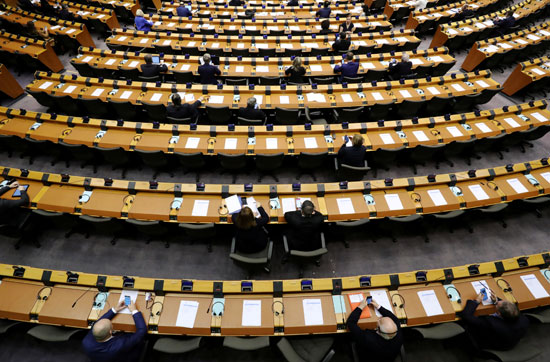 الحضور بجلسة البرلمان الأوروبى
