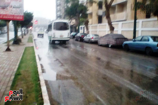 أمطار غزيرة تملأ شوارع محافظة المنيا (4)